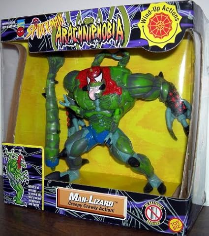 spider man lizard action figure