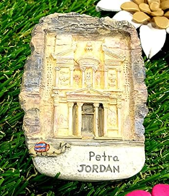 Petra Jordan 3d New Fridge Magnet Landmark Souvenir Ceramic Resin Gift