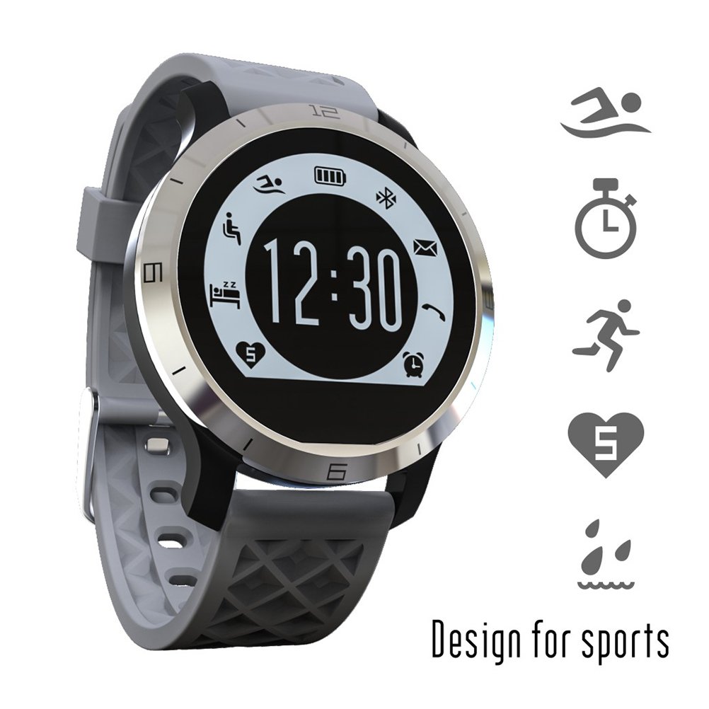 Ipuis natación Reloj Bluetooth SmartWatch IP68 Impermeable de los ...