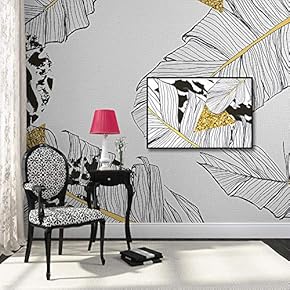 Framed Canvas Wall Art for Living Room, Bedroom Leaves Illustration I Canvas Prints for Home Decoration Ready to Hang - 16x24 inches