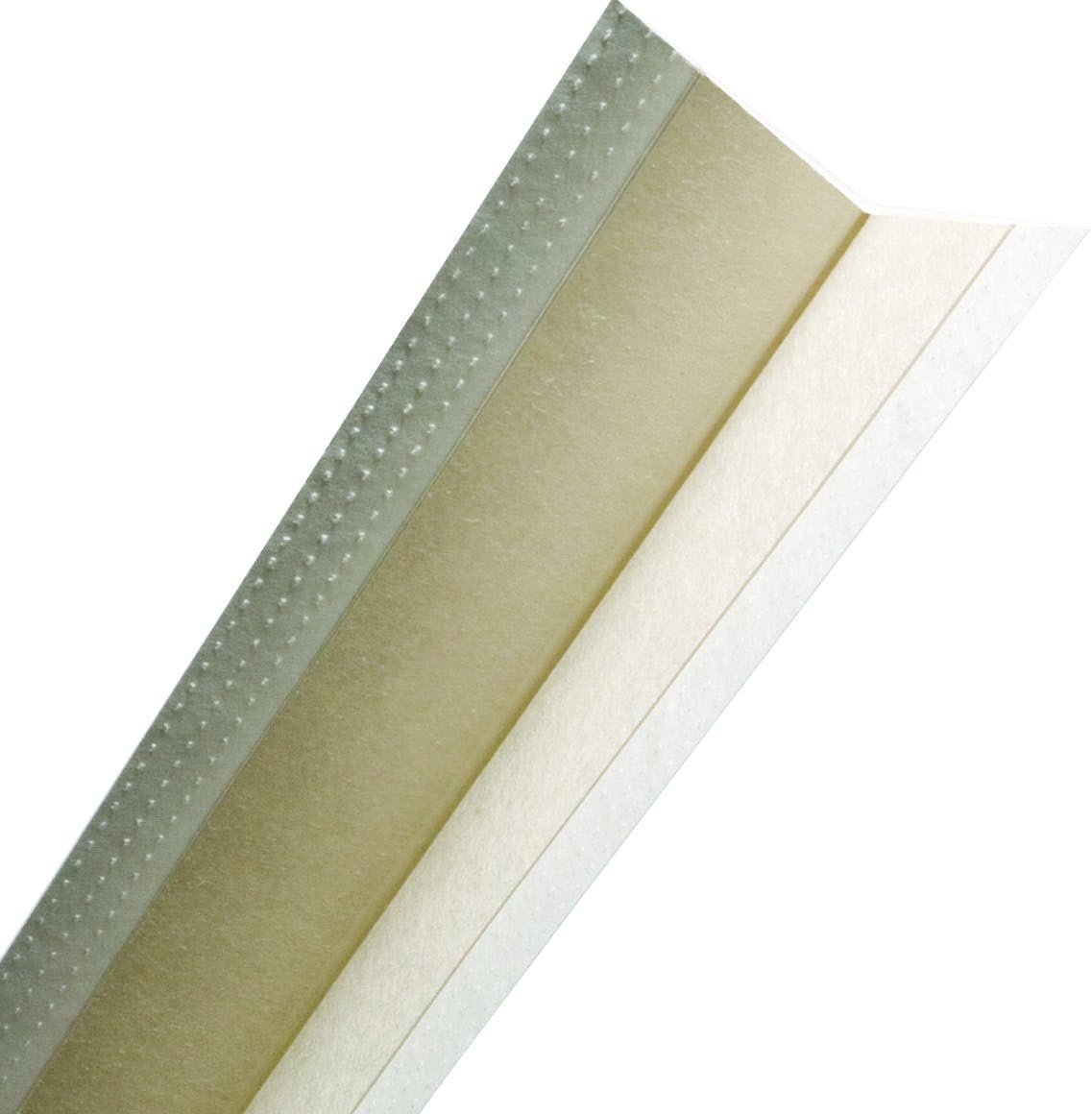 No-Coat Ultratrim Flexible Drywall Corner Bead 8 ft L x 0.57 in at Center, 0.2 in at Edge T, Co-Polymer Core