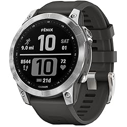 Garmin 010-02540-00 Fenix 7 Smartwatch Silver with