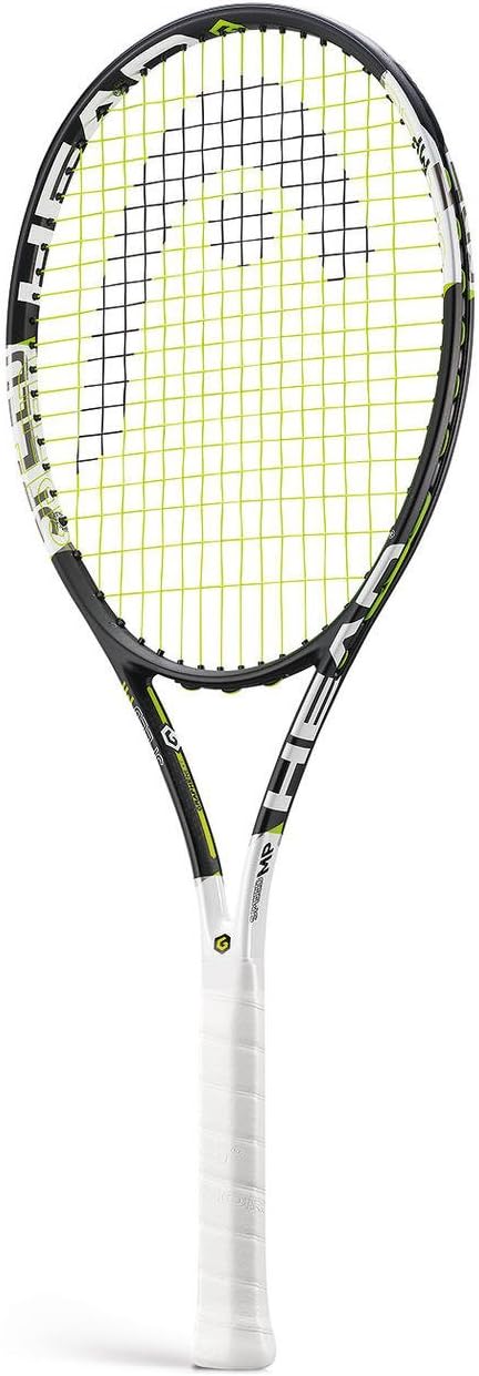 Head Speed MP Raqueta de Tenis, Unisex Adulto, Negro, Color Blanco, S30