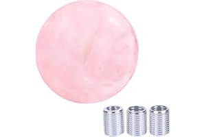 Arenbel Car Shifter Ball Racing Stick Shift Knob Gear Lever Handle Fit Most Manual Automatic Vehicles, Pink