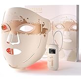 RENPHO 4D Red Light Therapy Mask for Face 2026, Valentines Day Gifts for Women Mom Wife, 324 LEDs Full Face Coverage & 3 Light Modes, Cordless LED Red Light Therapy Face Mask for Home Use & Travel