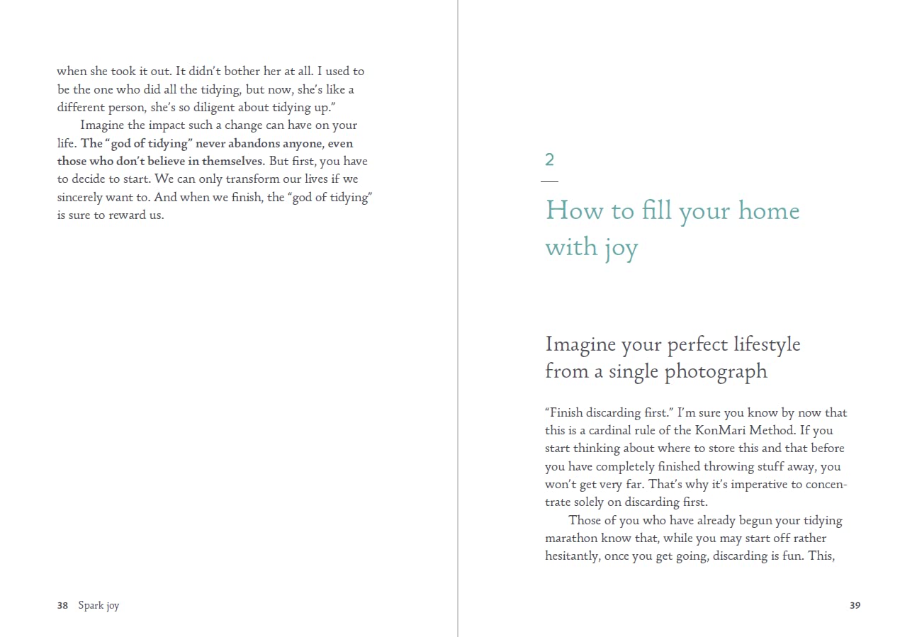 Spark Joy: An Illustrated Master Class on the Art of Organizing and Tidying Up (The Life Changing Magic of Tidying Up) Spark Joy: An Illustrated Master Class on the Art of Organizing and Tidying Up (The Life Changing Magic of Tidying Up) Hardcover Audiobook Kindle Paperback