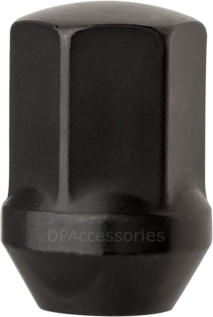 DPAccessories LCB3D8HEOBK04020 20 Black Lug Nuts for Chrysler 300 Dodge Charger Challenger - Replaces 6509422AA Wheel Lug Nut: Automotive