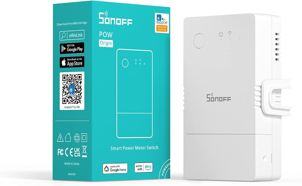 SONOFF POW Origin Energy Monitor Switch 16A 20A Max Real-Time Power