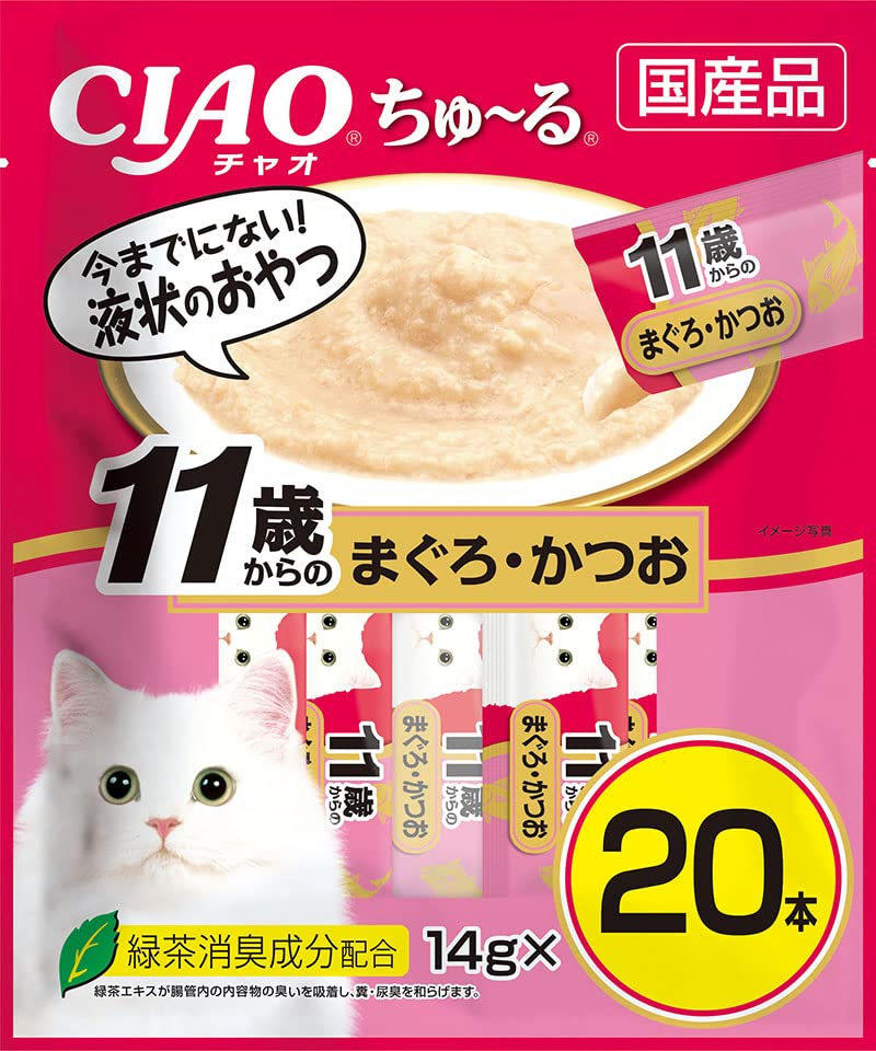 いなば CIAOちゅ~る幅狭タイプまぐろかつおの商品画像
