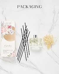 M&SENSE Reed Diffuser Set with 7 Sticks | 7.0oz