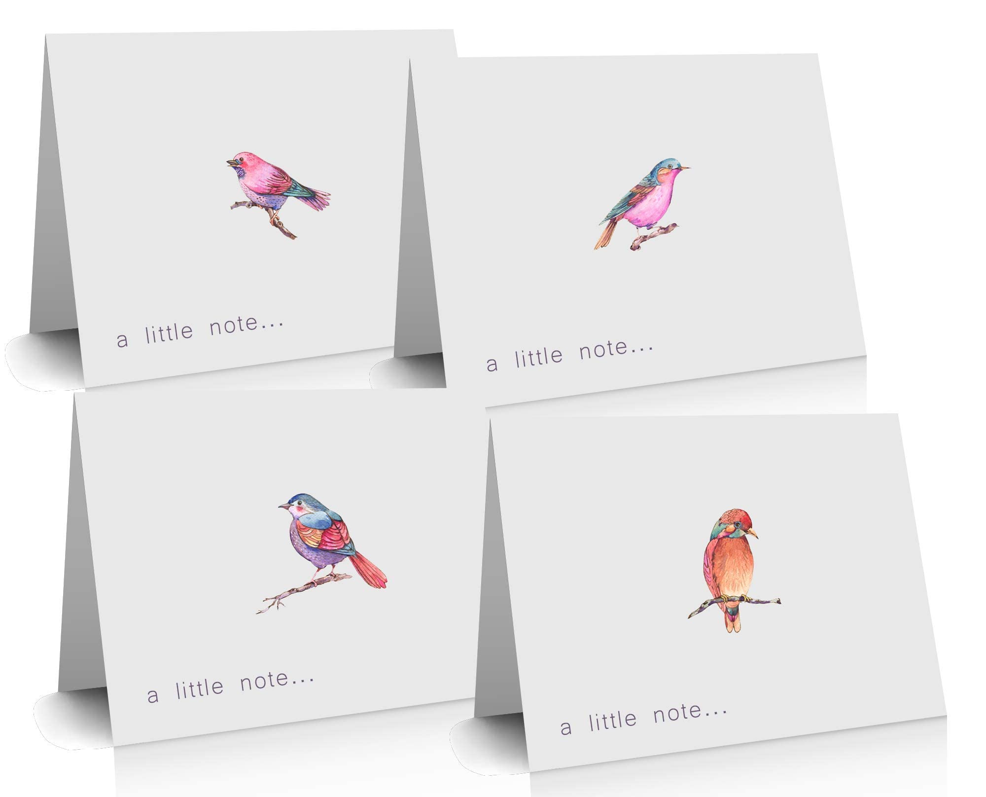 12 x Simple Premium Note Cards Made from Recycled Paper