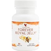 Forever Living Royal Jelly, 60 Tablets | 100% Natural Royal Jelly, Energy and Vitality Support, Vegetarian-Friendly and Gluten-Free Supplement