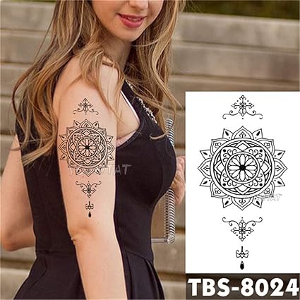 Tzxdbh 3pcs Imperméable Tatouage Temporaire Feu Tatoo Eagle