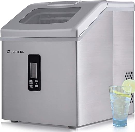 Amazon Com Sentern Portable Electric Clear Ice Maker Machine