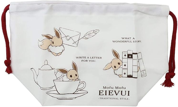 Amazon Co Jp ポケモン ランチ巾着 お弁当 きんちゃくポーチ イーブイ ブリティッシュ ポケットモンスター おもちゃ