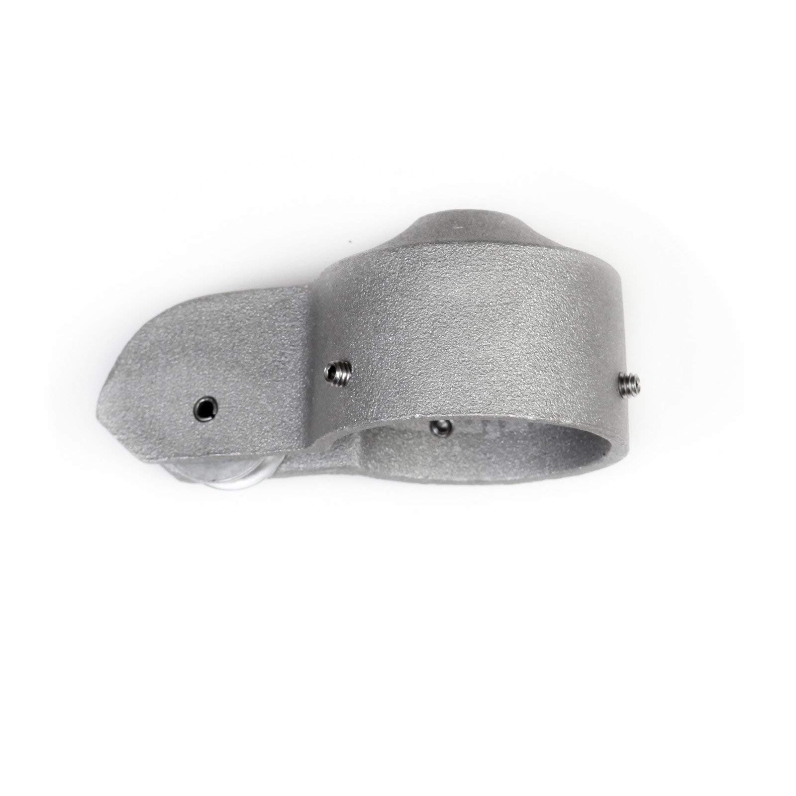 Photo 1 of ***missing screws*** Flagpole Truck Pulley - 3 1/2" Max Flag Pole Pulley - Cast Aluminum Flag Pole Kit - Made in The USA - Stationary Truck Pulley - Best Flag Pole Parts