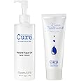 Cure by Toyo | The Duo 2-Step Skincare Kit | Gentle Exfoliating Gel 8.82oz | Water-Based Hydrating Cream 3.5oz | For All Skin Types, Sensitive | Full-Size Set