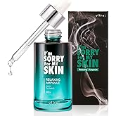 I'M SORRY FOR MY SKIN Facial Skin Ampoule, Korean Skin Care Serum for Face with Centella Asiatica and Hyaluronic Acid, Moisturizing & Glowing Effect (Relaxing Ampoule First Calming)