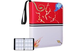 Fweel Trading Card Binder Deluxe,Premium 9-Pocket Album with 900 Pockets, Ideal Card Storage for Boys and Girls, Collection Binder Book Case, Card Enthusiasts