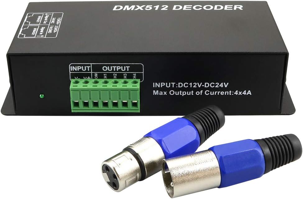 Dioche DMX Controller 3 Canali LED 5V ~ 24V DC Digital