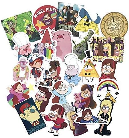 Laptop Stickers,Vinly Stickers for Laptop Car Luggage,Waterproof Removable (36 PCS)