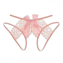 AkovichFarh Women Pearl Lace Bowknot Beads Lace