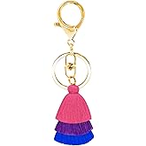 nylry Pride Flag Keychain LGBTQ Accessories Rainbow Keychains LGBT Pride Bag Charm Purse Charms for Handbags Pride Stuff