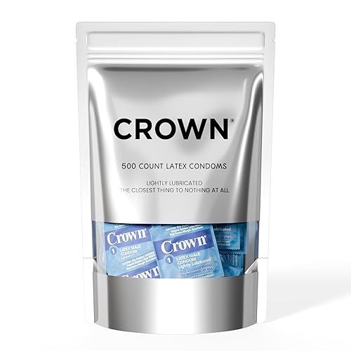 crown lightly lubricated condoms Crown Condoms — 1008 Count — Lubricated Latex Condoms — Bulk 1008 Per Pack main image 0