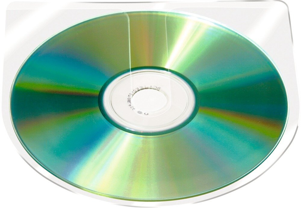Pelltech Cd Pocket Without Flap - Transparent (Pack of 6)