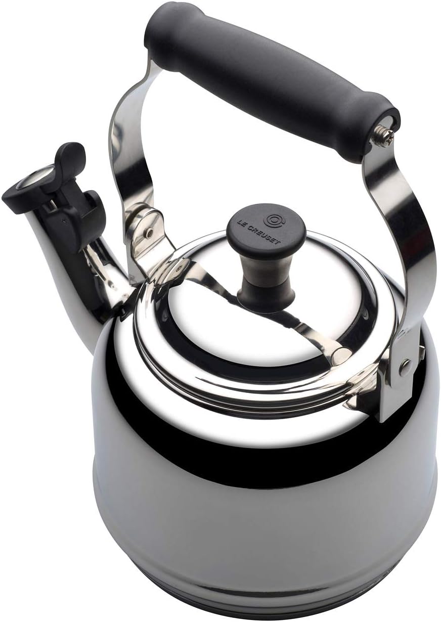 Le Creuset Kone Stove-Top Kettle with Whistle, Suitable for All Hob Types Including Induction and Cast Iron, Stainless Steel - Image 5