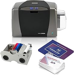 2ID Fargo DTC1250e Single-Sided Badge Printer