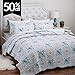 Printed Quilt Coverlet Set Full/Queen(86