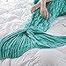 Senmar Warm and Soft All Seasons Mermaid Blanket Sofa Quilt Living room blanket ，Sleeping Bag and Camping Bag (78