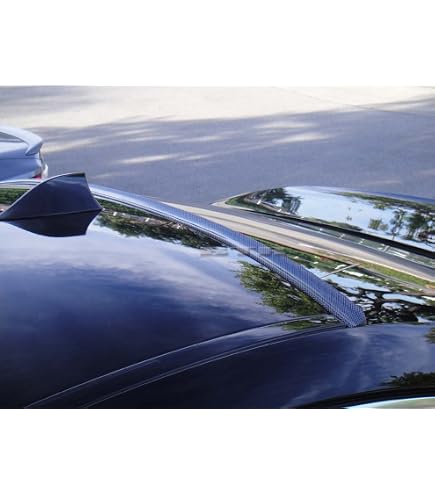 SpoilerKing Rear Roof Spoiler For 2015-2020 Acura TLX - Unpainted Black (No Drill)