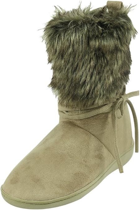 bootie slippers with rubber soles