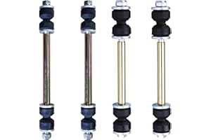 KDSA Front and Rear Sway Bar Links FITS for Ford Explorer 2002-2005, for Mercury Mountaineer 2002-2005, K7275 K80033 Front Rear Stabilizer Bar End Link- 4pc Set