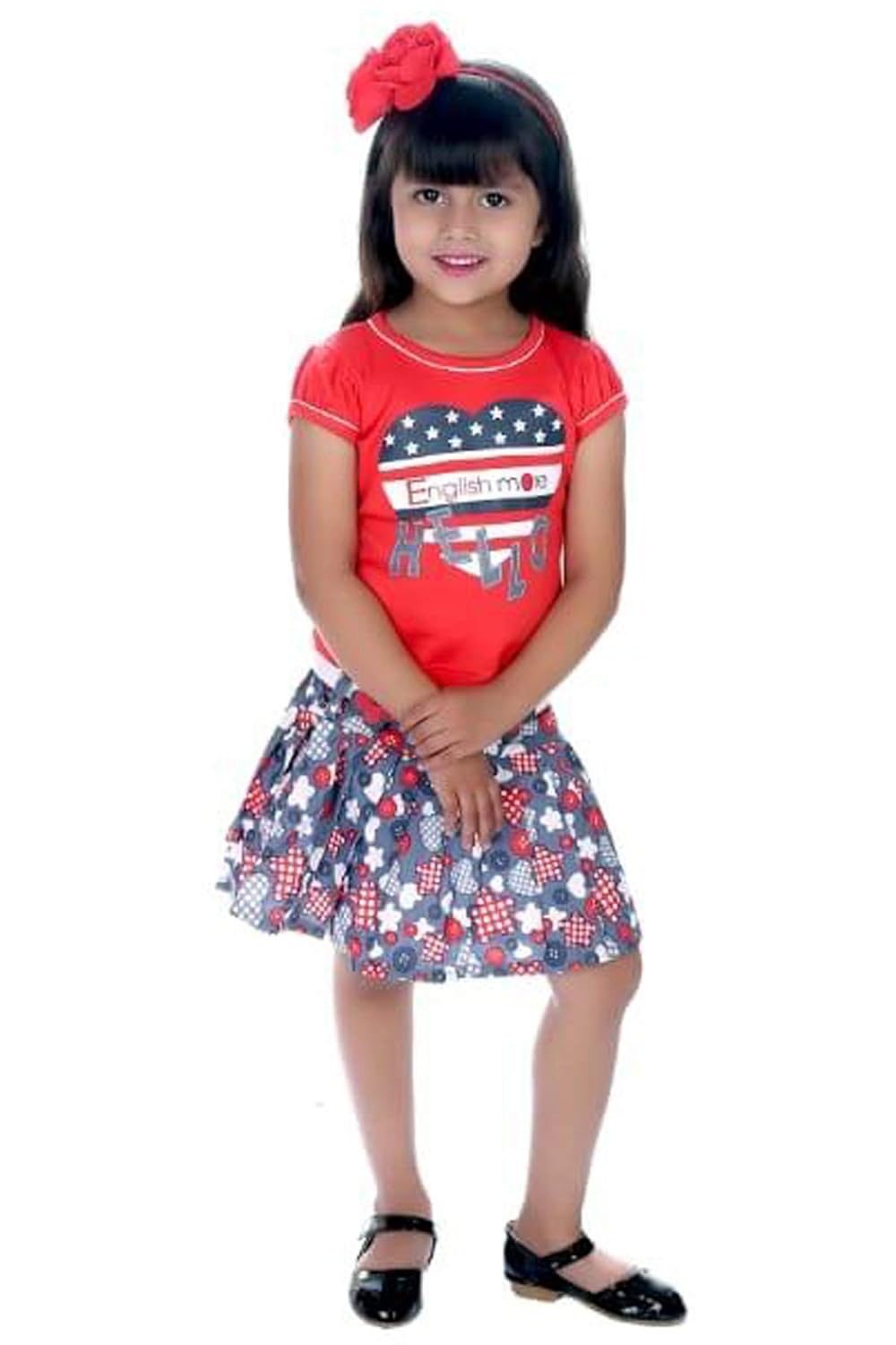 half shirt and skirt outfits