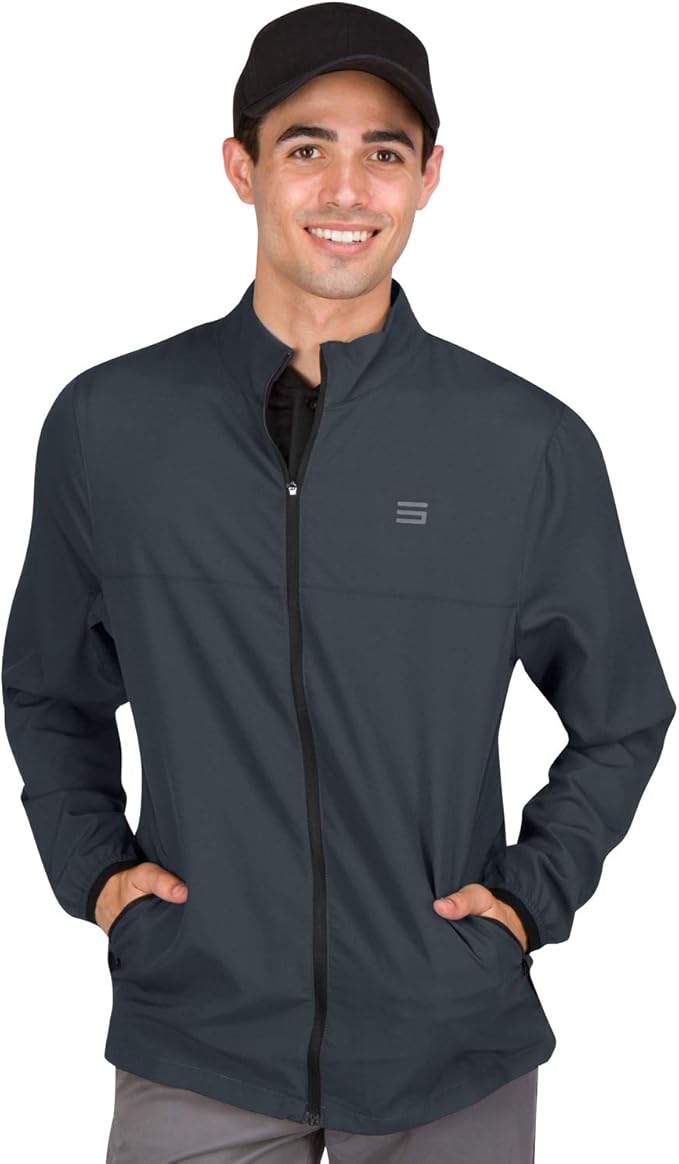 zip up windbreaker jacket