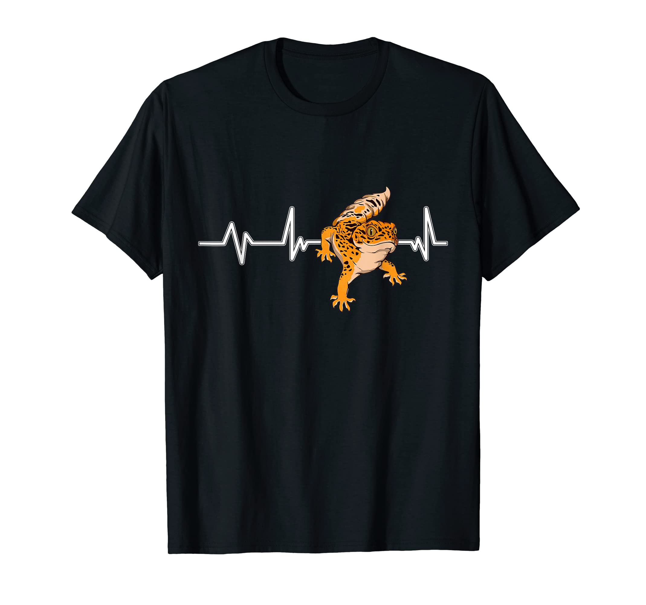 Leopard Gecko Heartbeat Reptile Heart Rate Leopard Geckos T-Shirt
