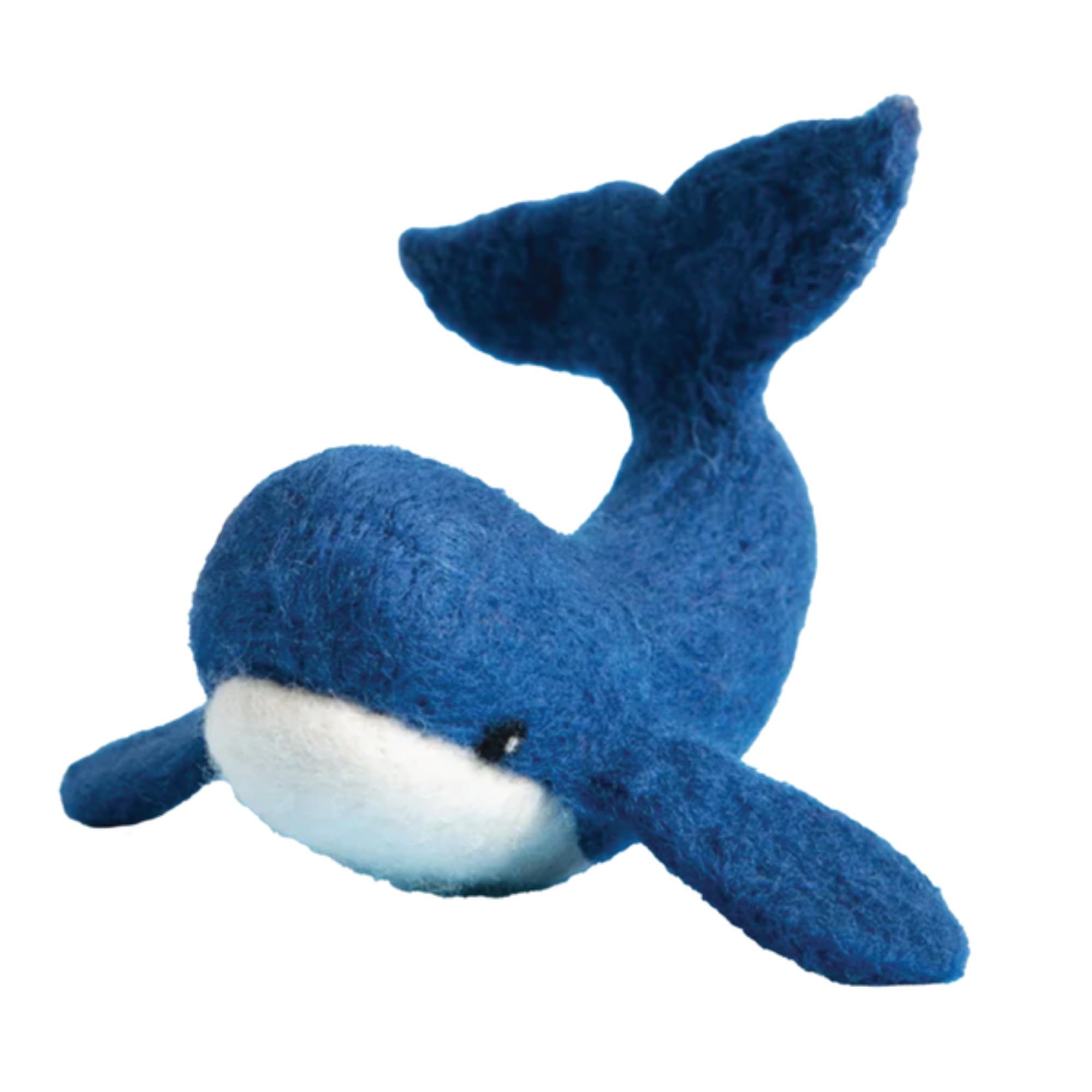 Hawthorn Handmade Whale Needle Felting Kit - Needle Felting Craft Kits for Adults UK, Includes Felting Wool, Needles, Foam Block & Instructions. Great for Adult Craft Gifts - Approx 15cm Long