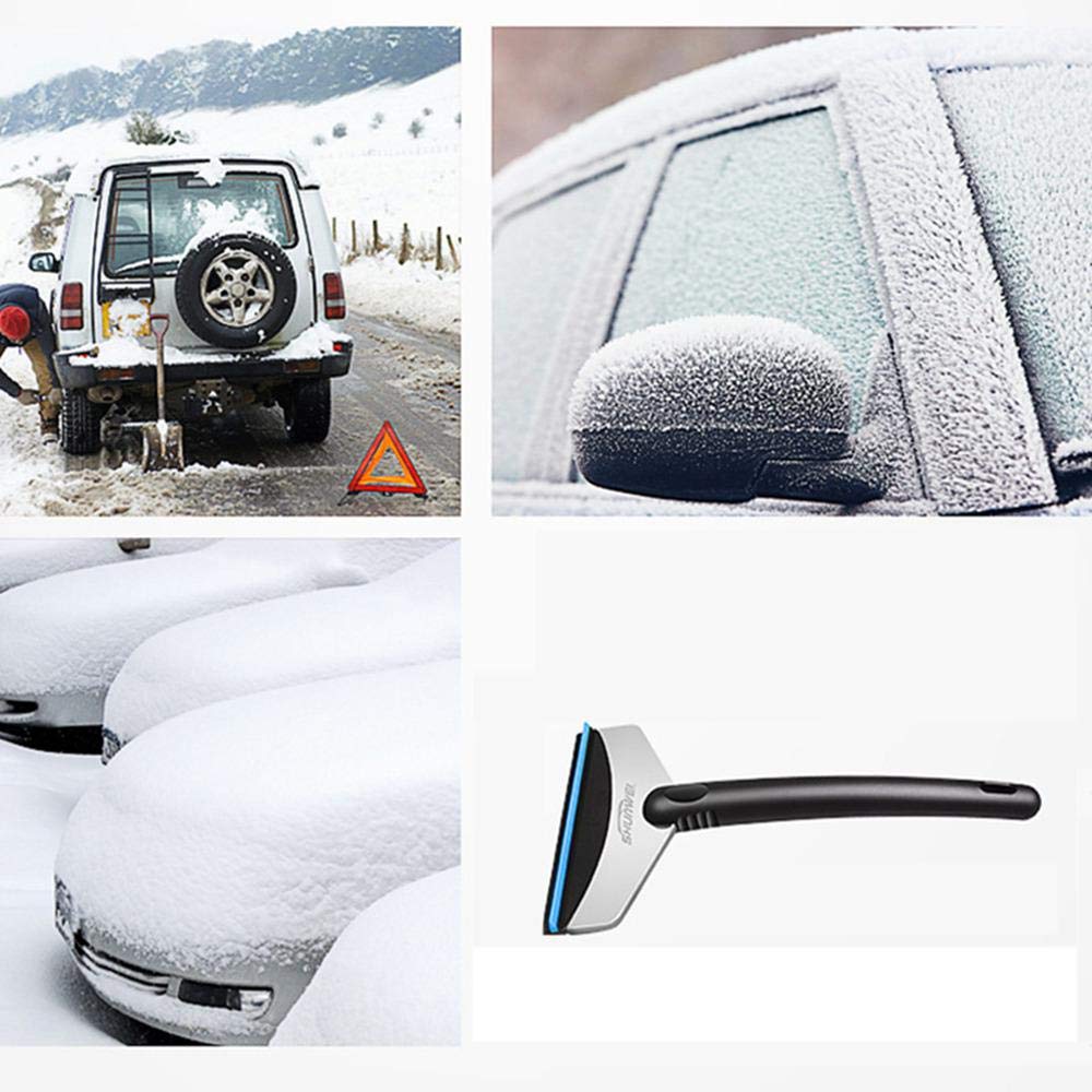 Stainless Steel Windshield Ice Frost Scraper Wiper Snow Shovel Tool For