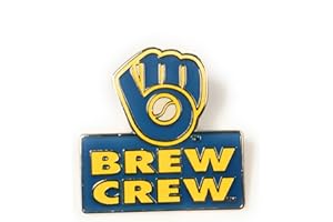 PRO SPECIALTIES GROUP Milwaukee Brewers Metal Hat Lapel Pin BREW CREW Baseball