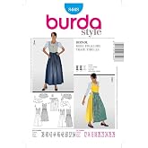 Burda Style Pattern 8448 Dirndl Dress, Size 12-28