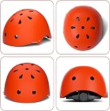KORIMEFA Kids Bicycle Helmet 51-58cm Neon Pink Blue Adjustable 2-13 Years view 2