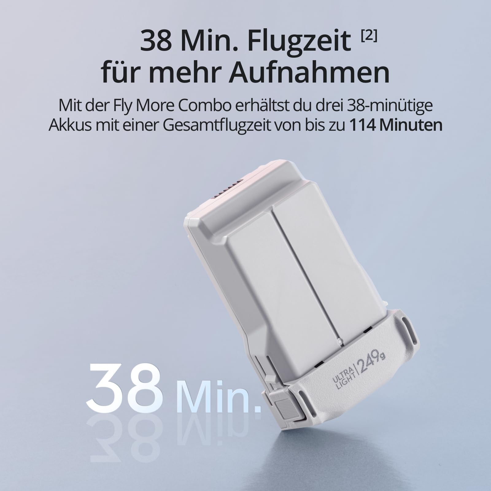 DJI Mini 3 Fly More Combo (DJI RC) – Ultraleichte, Faltbare Mini Drohne mit Kamera 4K HDR, Bis zu 114 Min Flugzeit (3 Akkus), Vertikalaufnahmen, 3-Achsen-Gimbal, 10 km HD-Übertragung, C0 4