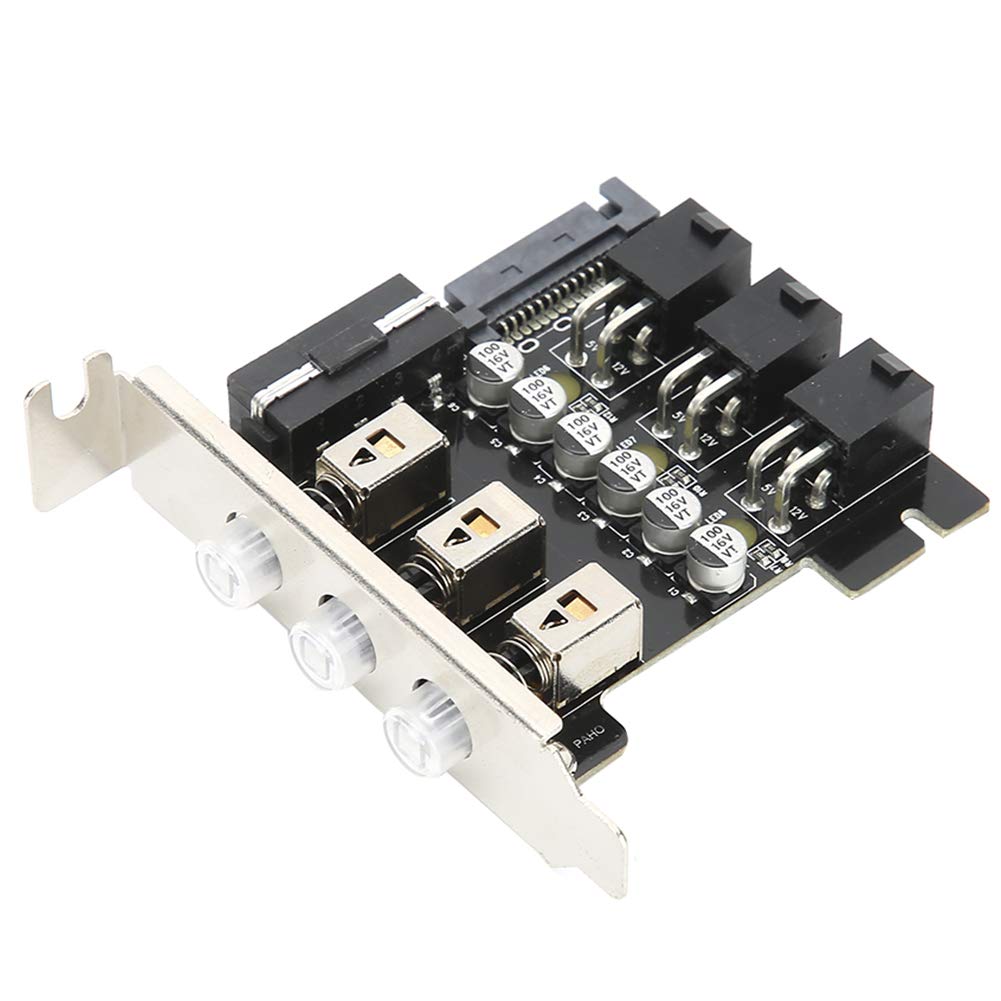 PCIe SATA Card, 4 Port SATA Controller Expansion Card, Desktop PC Expansion Controller, Multi‑System Switching Optical Drive (PH33)