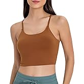 Lemedy Women Padded Sports Bra Fitness Workout Running Shirts Yoga Tank Top