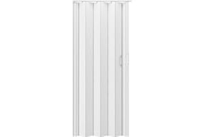 Techni Home Studio Series 32" W PVC Foldable Accordion Doors, White