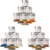 Ultimate Luxury Gourmet Seasonings Collection | Artisanal Small Batch Spice Blends | Home Cook & Chef Gift Set