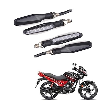 Nrs4x Bike Motorcycle Ktm Style Sleek Amber Led Turn Signal